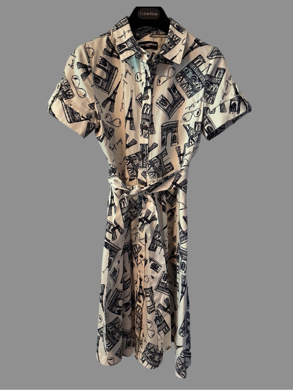 Karl Largerfeld “Love from Paris Karl XX” Shirtdress